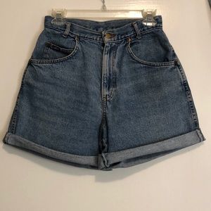 Vintage high-rise INC Jean shorts